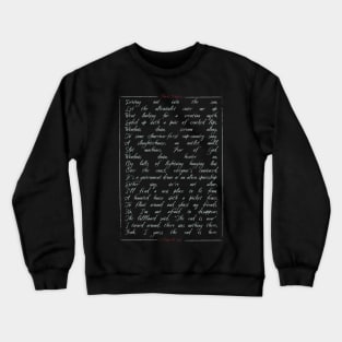 I Know the End Crewneck Sweatshirt